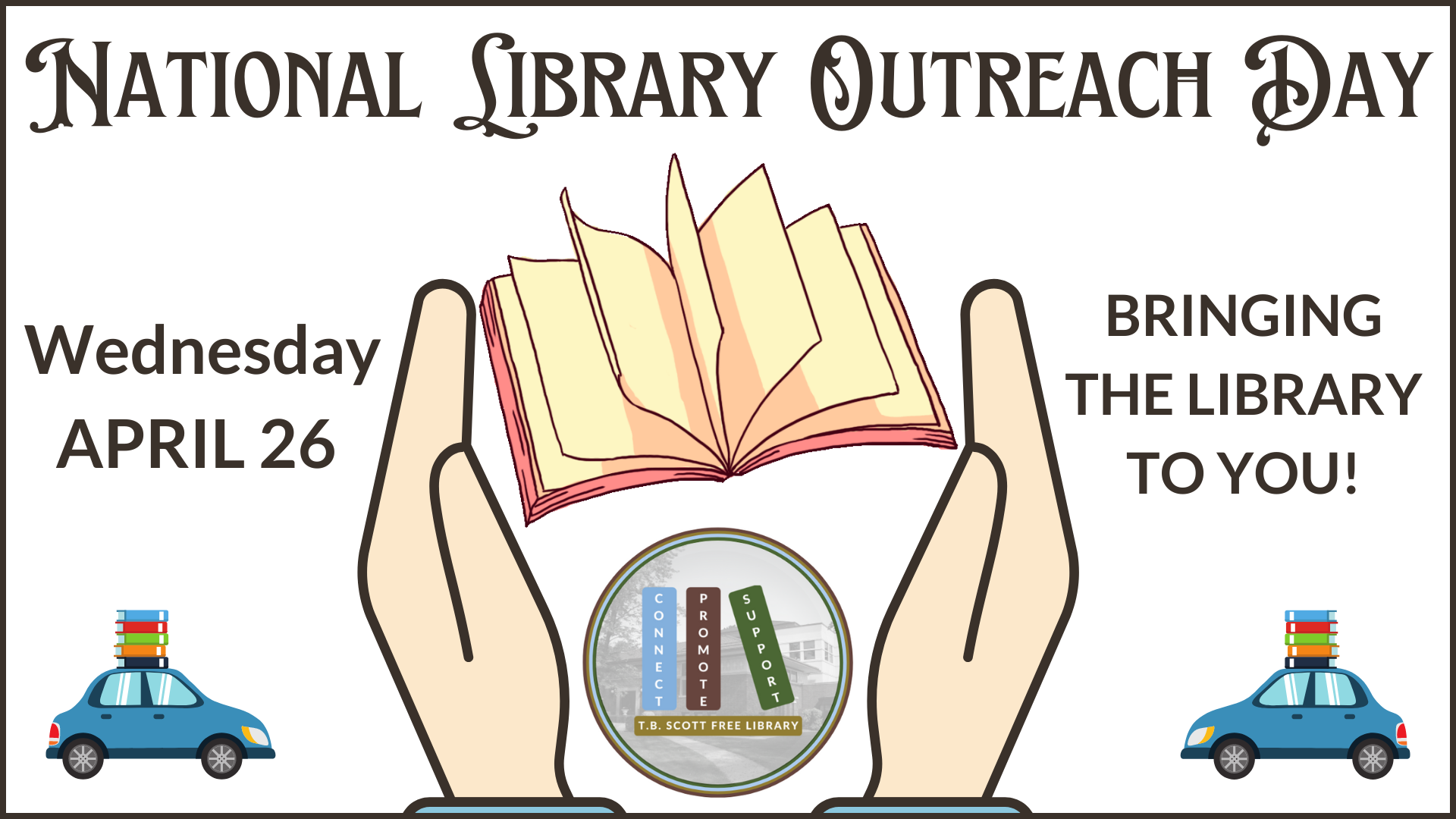 National Library Outreach Day T.B. Scott Free Library